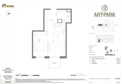 Mieszkanie w inwestycji: Inhome Osiedle ArtPark etap I
