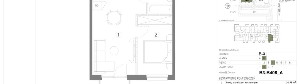 Mieszkanie w inwestycji: Inhome Osiedle ArtPark etap I