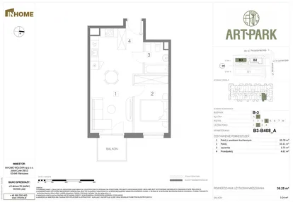 Mieszkanie w inwestycji: Inhome Osiedle ArtPark etap I