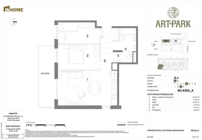 Mieszkanie w inwestycji: Inhome Osiedle ArtPark etap I