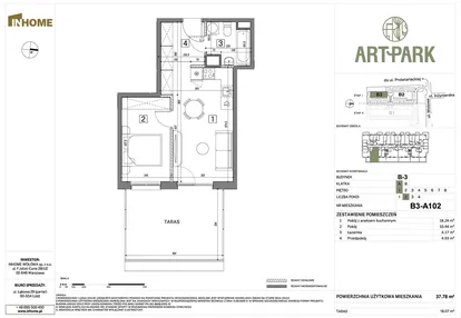Mieszkanie w inwestycji: Inhome Osiedle ArtPark etap I