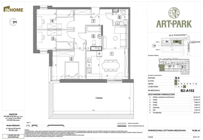 Mieszkanie w inwestycji: Inhome Osiedle ArtPark etap I