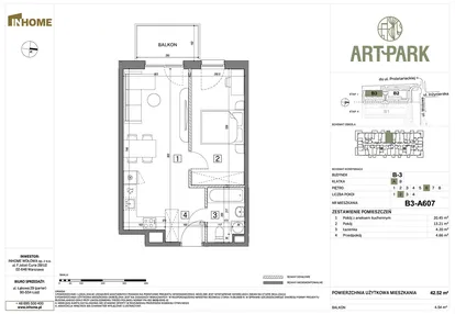 Mieszkanie w inwestycji: Inhome Osiedle ArtPark etap I