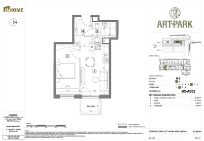 Mieszkanie w inwestycji: Inhome Osiedle ArtPark etap I