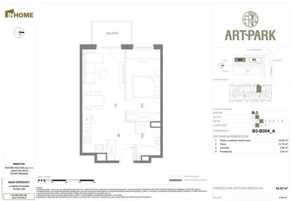 Mieszkanie w inwestycji: Inhome Osiedle ArtPark etap I