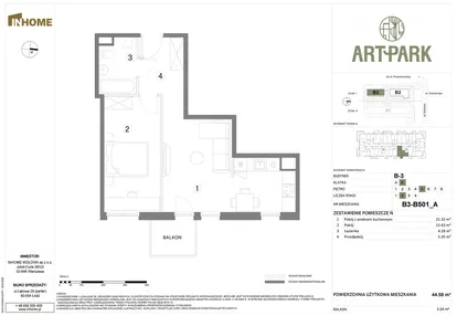 Mieszkanie w inwestycji: Inhome Osiedle ArtPark etap I