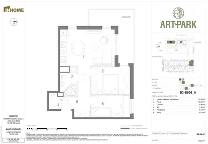 Mieszkanie w inwestycji: Inhome Osiedle ArtPark etap I