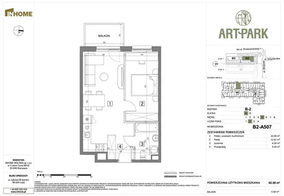 Mieszkanie w inwestycji: Inhome Osiedle ArtPark etap I
