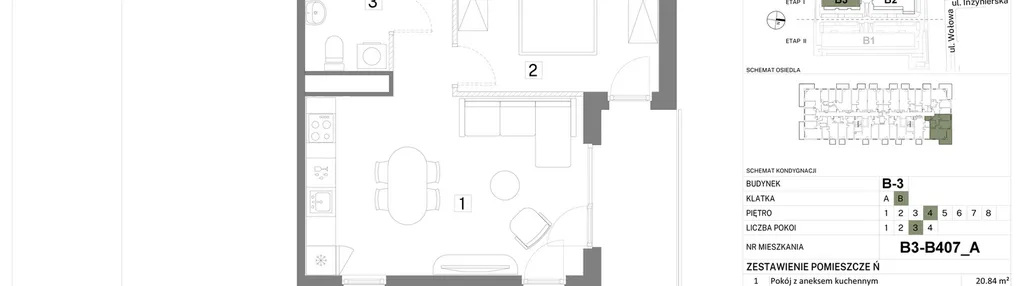 Mieszkanie w inwestycji: Inhome Osiedle ArtPark etap I