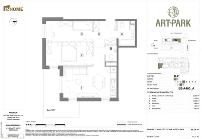 Mieszkanie w inwestycji: Inhome Osiedle ArtPark etap I