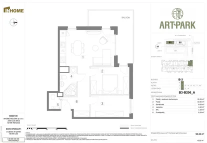Mieszkanie w inwestycji: Inhome Osiedle ArtPark etap I