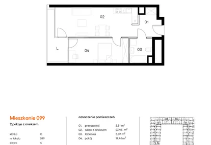Mieszkanie w inwestycji: Miasto Polskich Mistrzów Olimpijskich