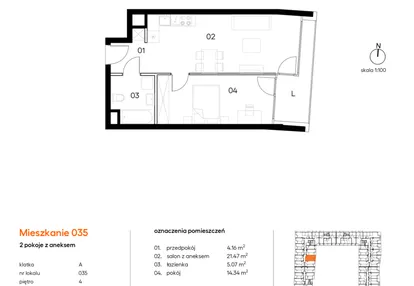 Mieszkanie w inwestycji: Miasto Polskich Mistrzów Olimpijskich