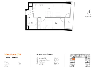 Mieszkanie w inwestycji: Miasto Polskich Mistrzów Olimpijskich