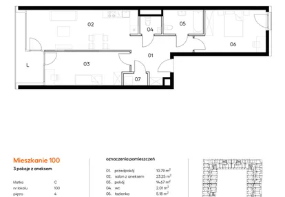 Mieszkanie w inwestycji: Miasto Polskich Mistrzów Olimpijskich