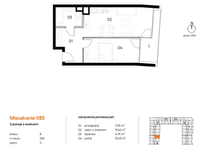 Mieszkanie w inwestycji: Miasto Polskich Mistrzów Olimpijskich