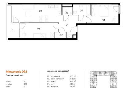 Mieszkanie w inwestycji: Miasto Polskich Mistrzów Olimpijskich