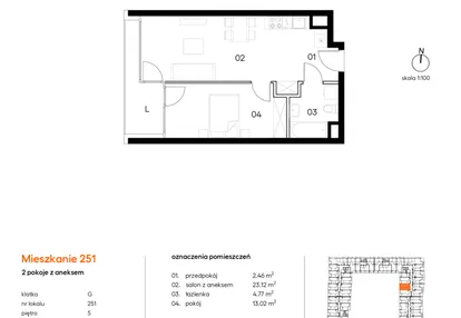 Mieszkanie w inwestycji: Miasto Polskich Mistrzów Olimpijskich