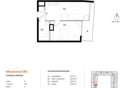 Mieszkanie w inwestycji: Miasto Polskich Mistrzów Olimpijskich