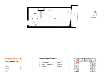 Mieszkanie w inwestycji: Miasto Polskich Mistrzów Olimpijskich