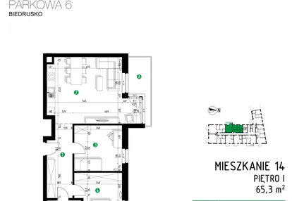 Mieszkanie w inwestycji: Parkowa 6B - ETAP II