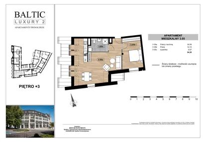 Mieszkanie w inwestycji: Baltic Luxury 2