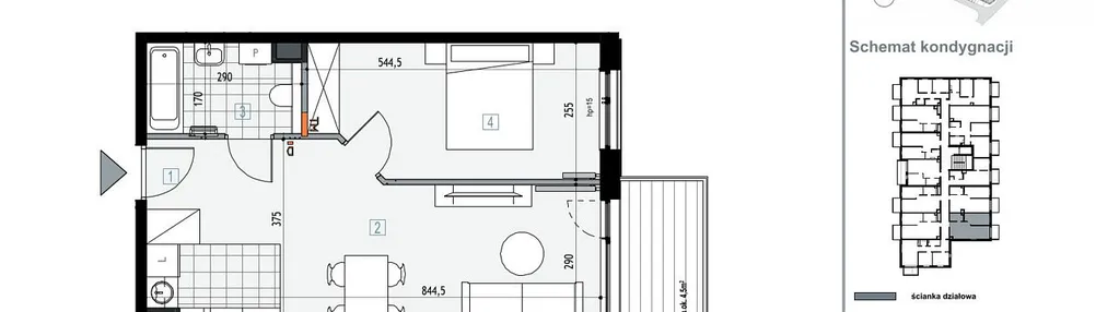 Mieszkanie w inwestycji: Apartamenty Kopernika