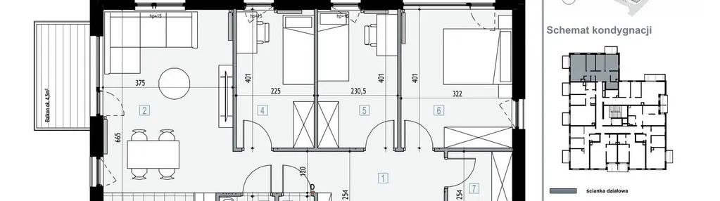 Mieszkanie w inwestycji: Apartamenty Kopernika