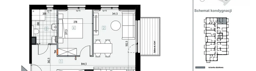 Mieszkanie w inwestycji: Apartamenty Kopernika