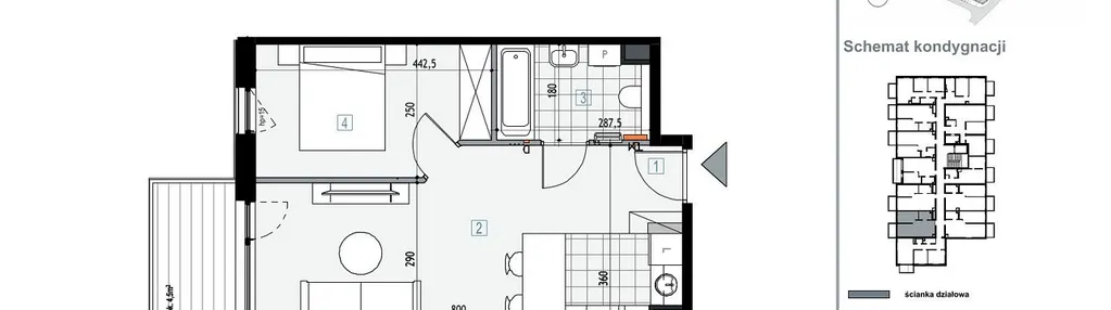 Mieszkanie w inwestycji: Apartamenty Kopernika