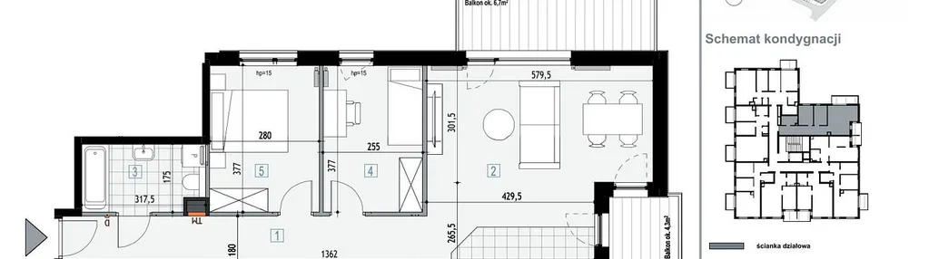Mieszkanie w inwestycji: Apartamenty Kopernika