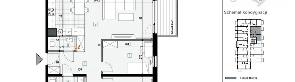 Mieszkanie w inwestycji: Apartamenty Kopernika