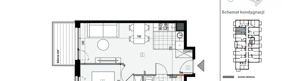 Mieszkanie w inwestycji: Apartamenty Kopernika