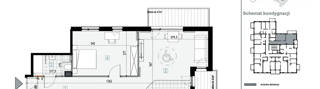 Mieszkanie w inwestycji: Apartamenty Kopernika