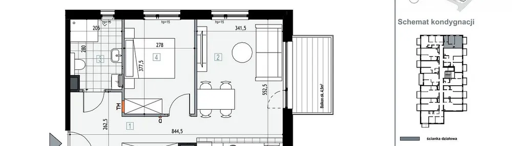 Mieszkanie w inwestycji: Apartamenty Kopernika