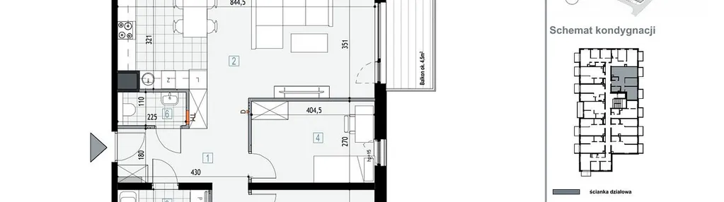 Mieszkanie w inwestycji: Apartamenty Kopernika