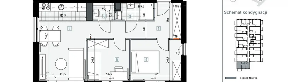 Mieszkanie w inwestycji: Apartamenty Kopernika