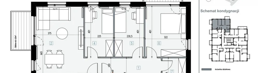 Mieszkanie w inwestycji: Apartamenty Kopernika