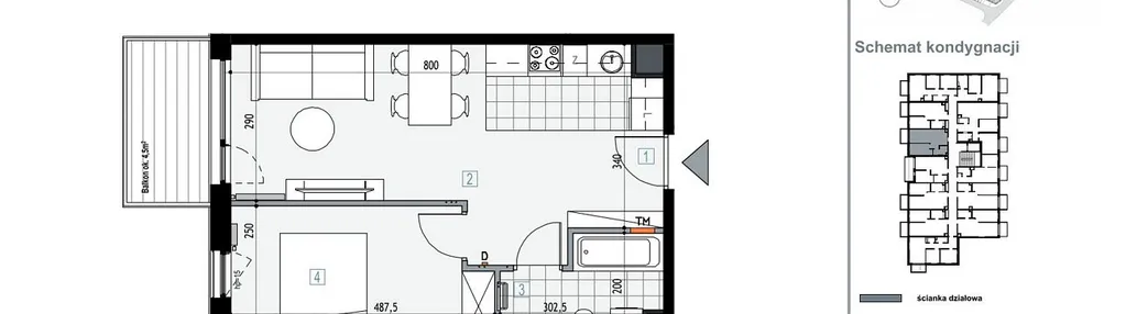 Mieszkanie w inwestycji: Apartamenty Kopernika