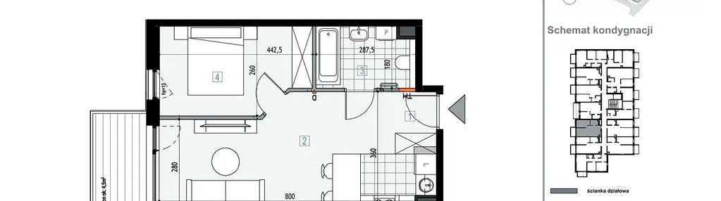 Mieszkanie w inwestycji: Apartamenty Kopernika
