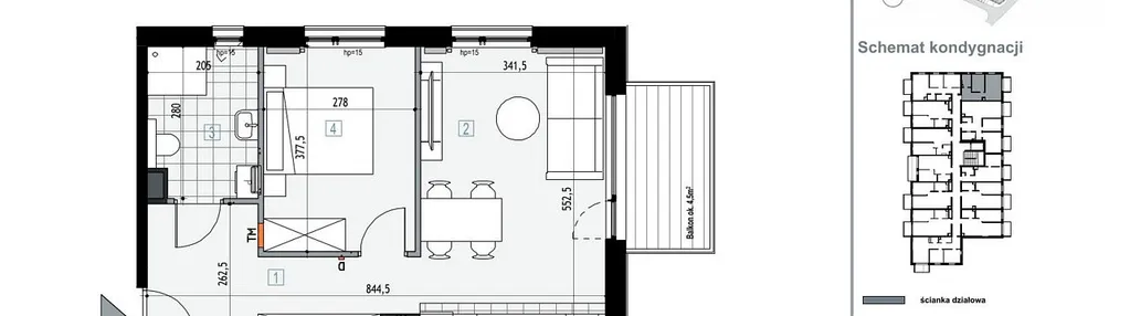 Mieszkanie w inwestycji: Apartamenty Kopernika