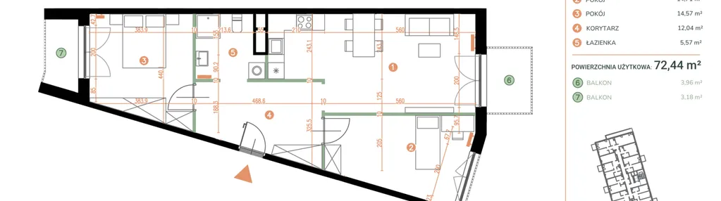 Mieszkanie w inwestycji: Casa Feliz Portowa II