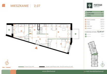 Mieszkanie w inwestycji: Casa Feliz Portowa II