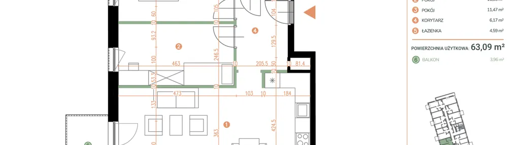 Mieszkanie w inwestycji: Casa Feliz Portowa II