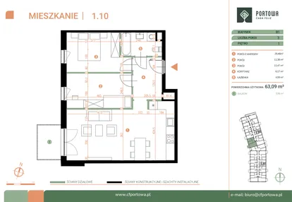 Mieszkanie w inwestycji: Casa Feliz Portowa II