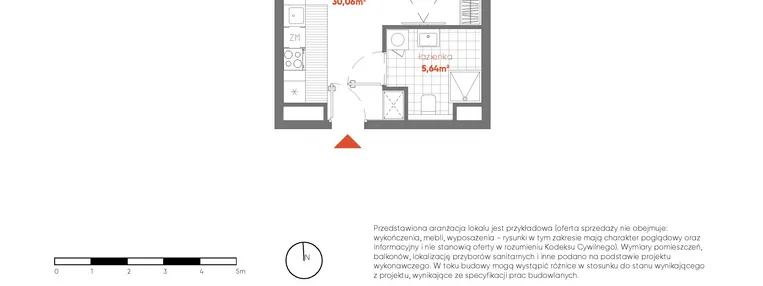 Mieszkanie w inwestycji: Pierwsza Dzielnica - etap III