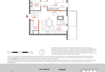 Mieszkanie w inwestycji: Pierwsza Dzielnica - etap III