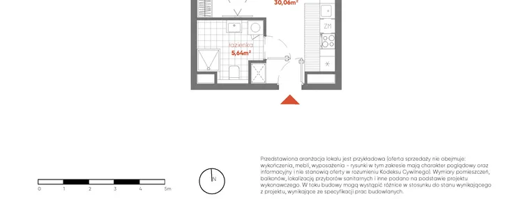 Mieszkanie w inwestycji: Pierwsza Dzielnica - etap III
