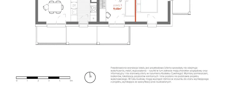 Mieszkanie w inwestycji: Pierwsza Dzielnica - etap III