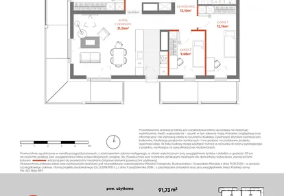 Mieszkanie w inwestycji: Pierwsza Dzielnica - etap III